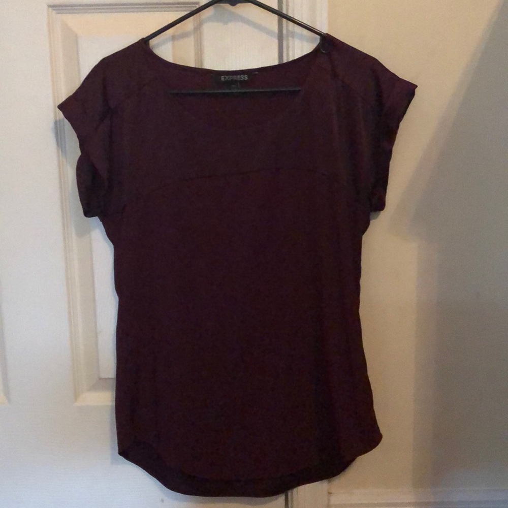 Express short sleeve blouse